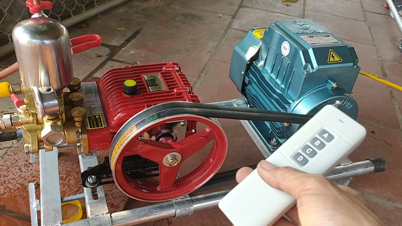 cách căn chỉnh áp để cho máy phun thuốc sâu sử dụng hiệu quả và bền nhất