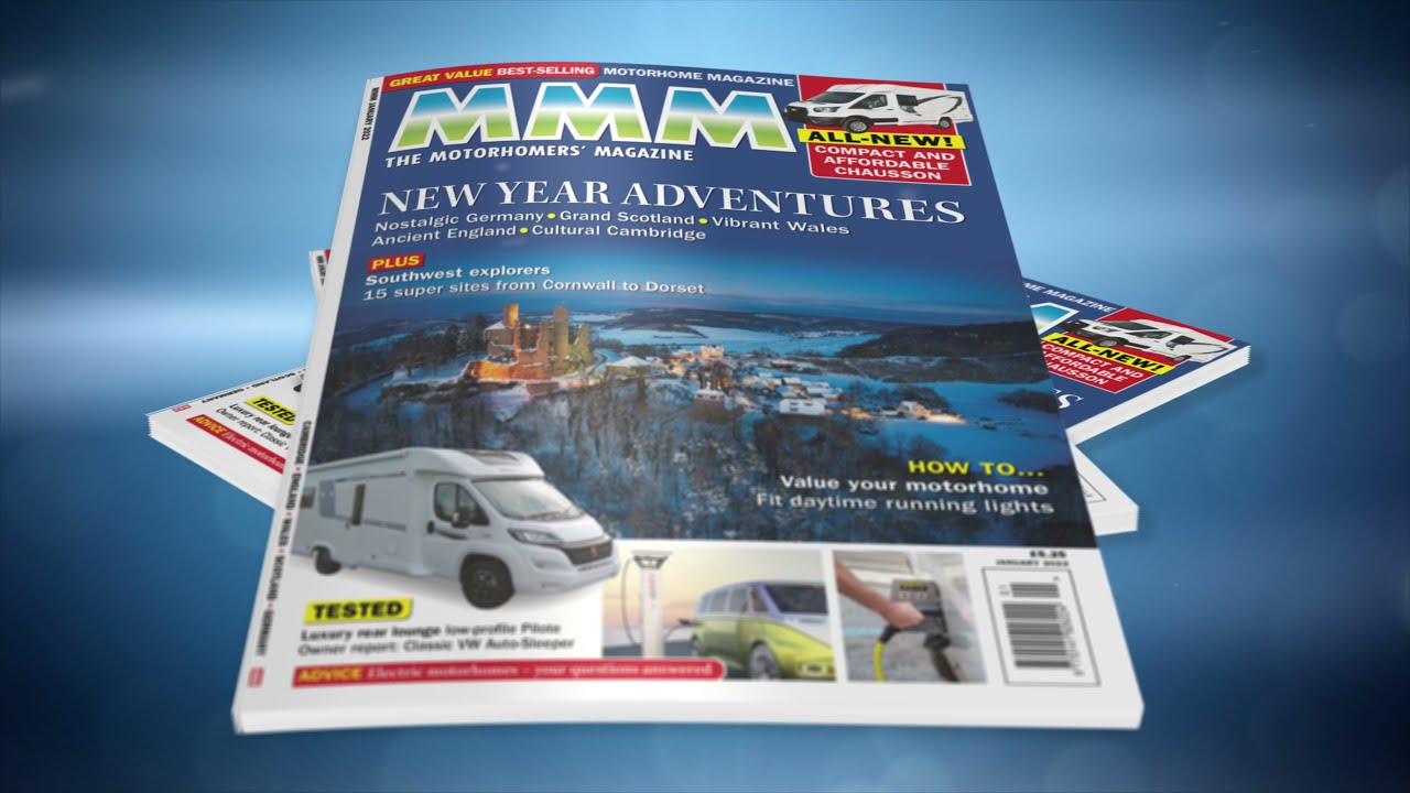Sneak preview of the MMM January 2022 issue, Britain's best-selling motorhome magazine