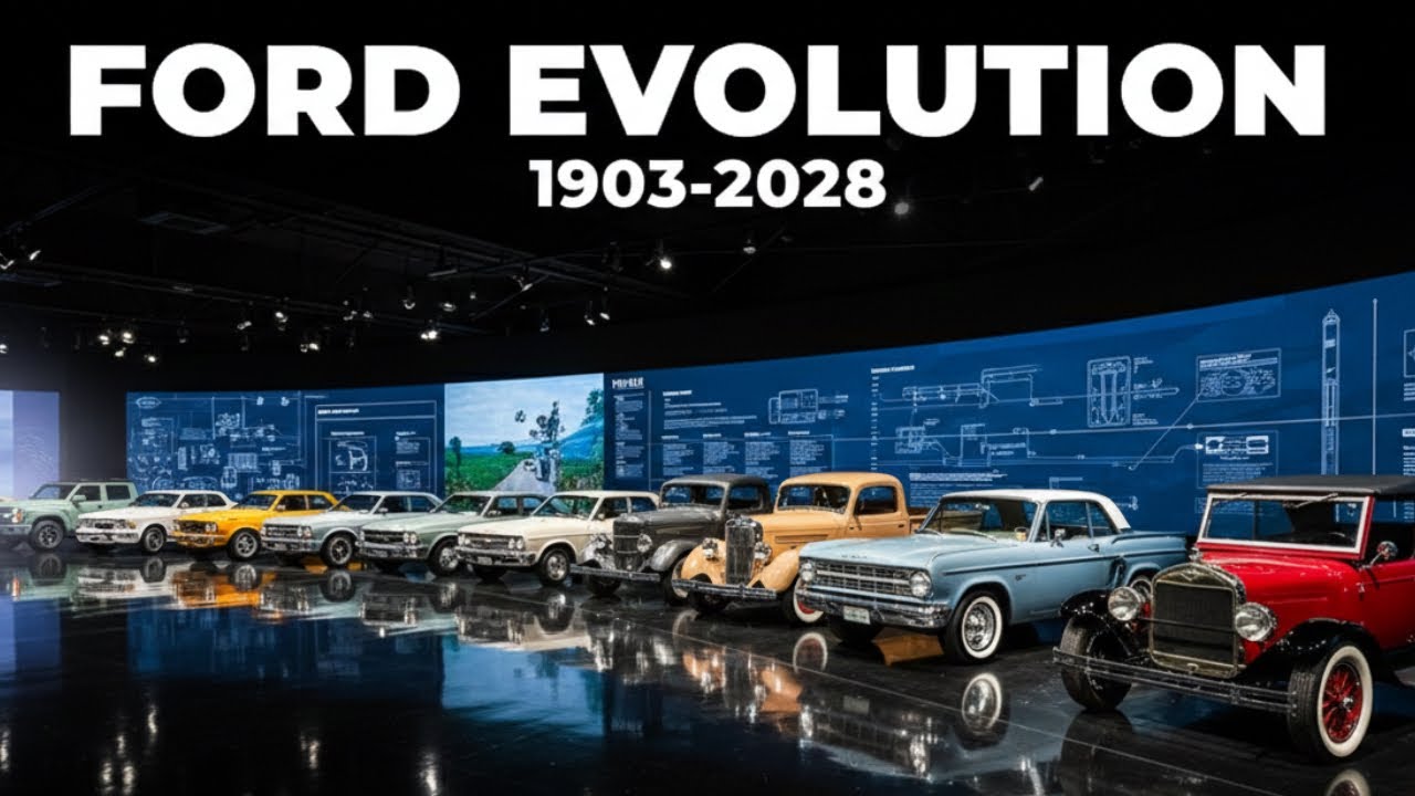 The Ford Car Evolution 1903-2028 | Best Ford Cars History