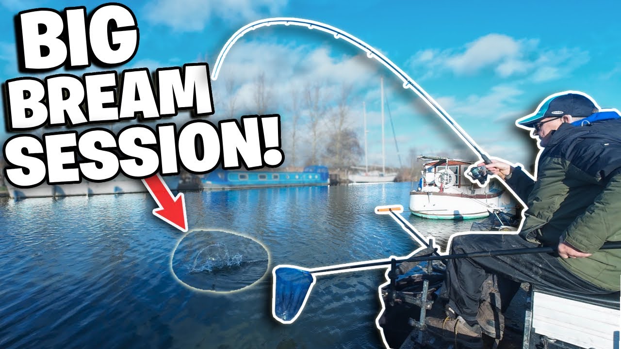 BIG Bream Session at Last | Bream Fishing on the River Waveney