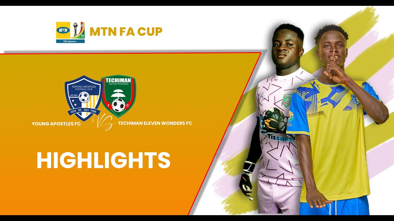 YOUNG APOSTLES VS TECHIMAN ELEVEN WONDERS  HIGHLIGHTS AND PENALTIES SHOOTOUT