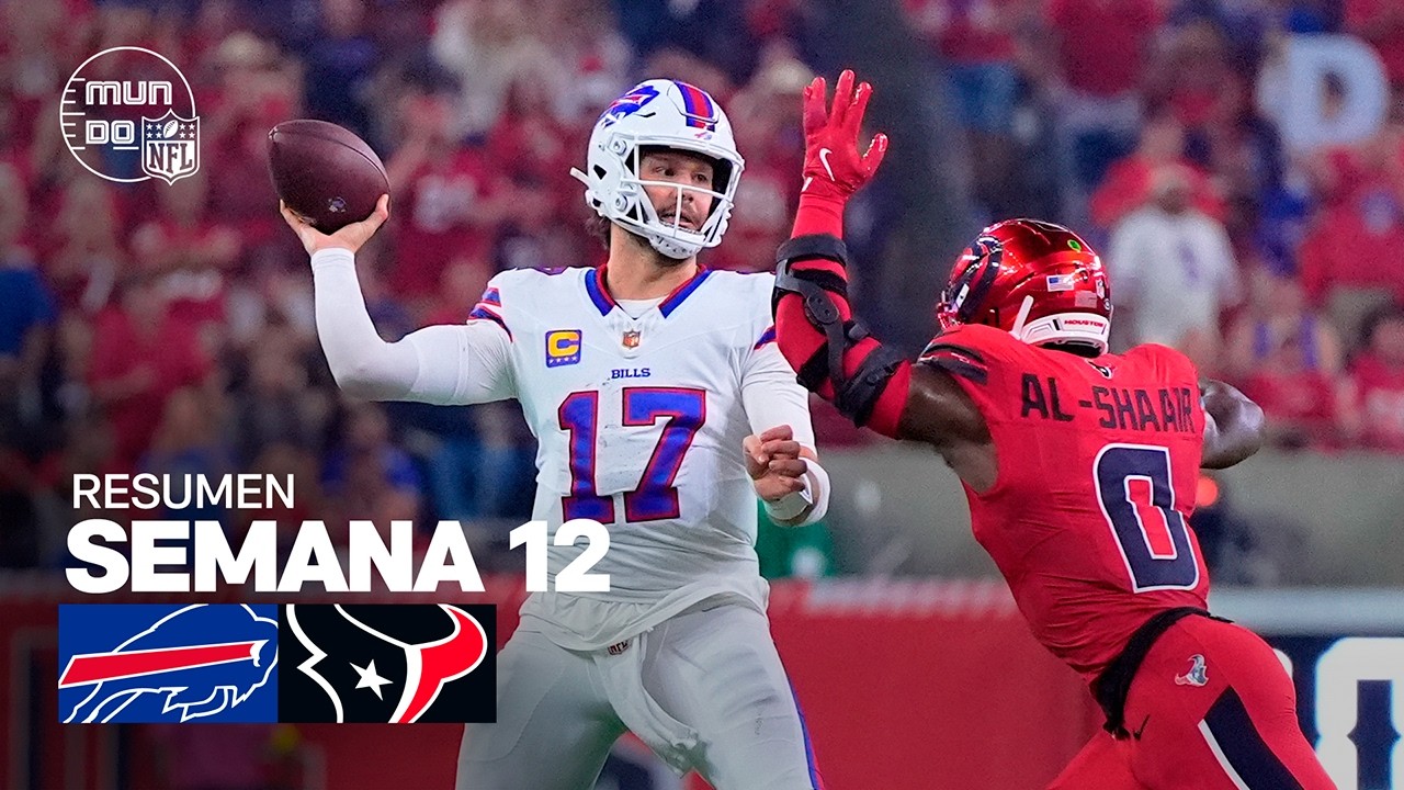 Buffalo Bills vs. Houston Texans | Resumen NFL en español - Semana 12 | NFL Highlights 2025