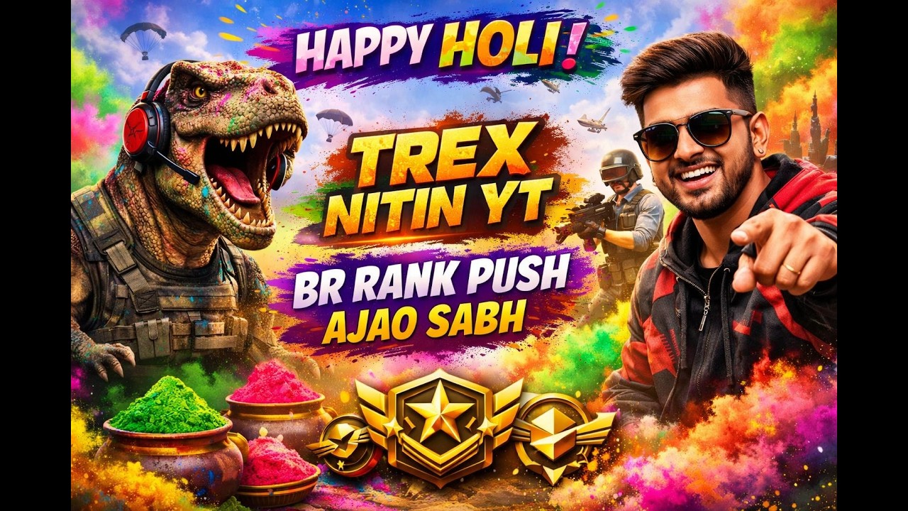 🔥 LIVE STREAM – GRANDMASTER RANK PUSH | INSANE 1VS4 CLUTCH 😈