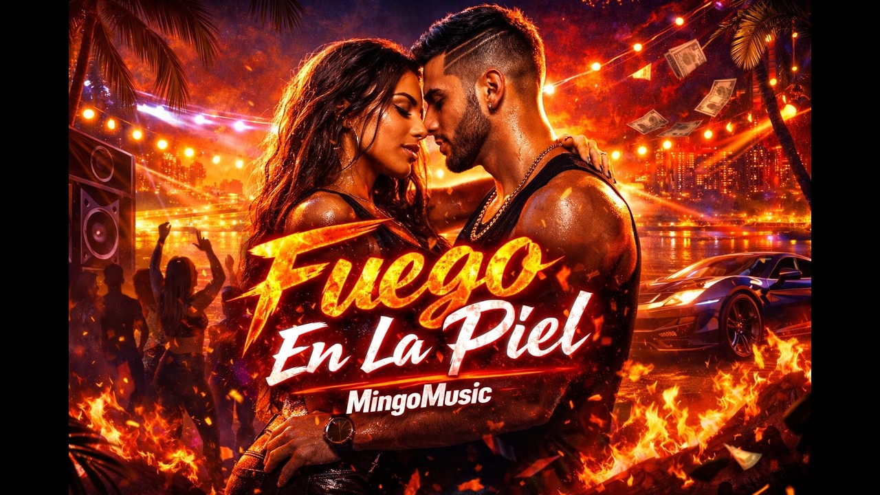 Fuego En La Piel 🕶️🔥 | Reggaetón Explosivo de Deseo en la Pista | MingoMusic