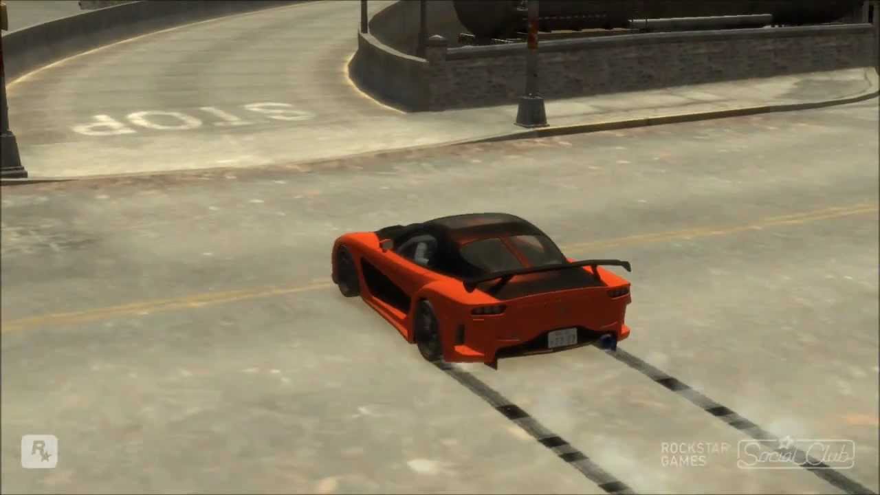 GTA IV - Tokyo Drift - Drifting