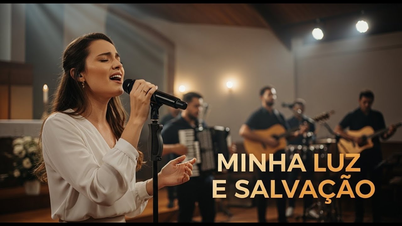 Minha Luz e Salvação (Salmo 27) - Sertanejo de Fé e Coragem - Coração Acelerado Gospel