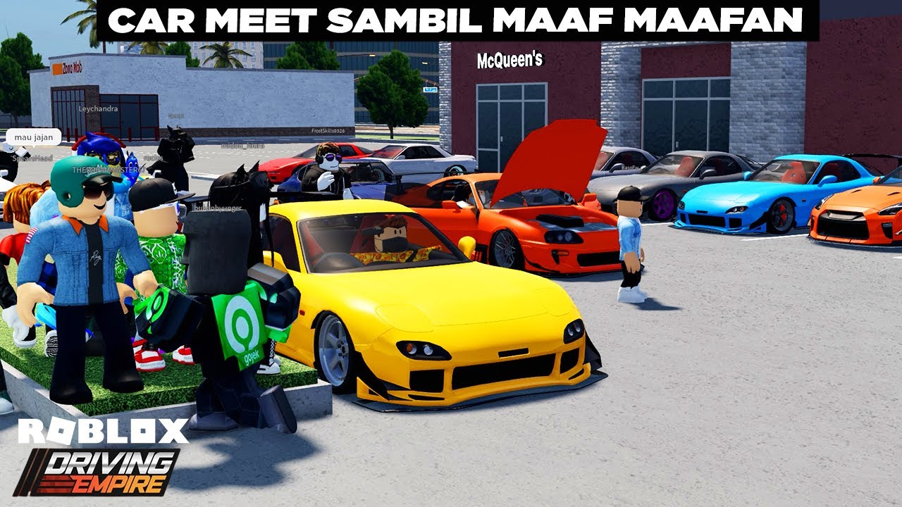 Maaf Yaa Mobil JDM Gw Lebih Keren.. HAHHH (ノ ͡▀̿ ̿ ‿ ͡▀̿ ̿ )ノ  Roblox Driving Empire Gameplay