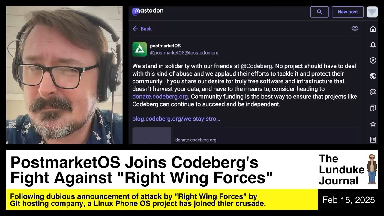 PostmarketOS Joins Codeberg's Fight Against 