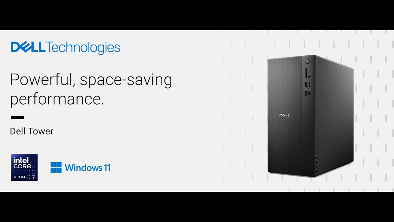 Dell ECT1250 Desktop Review &ndash; Ultra 7 Power in a Clean, Reliable Tower PC