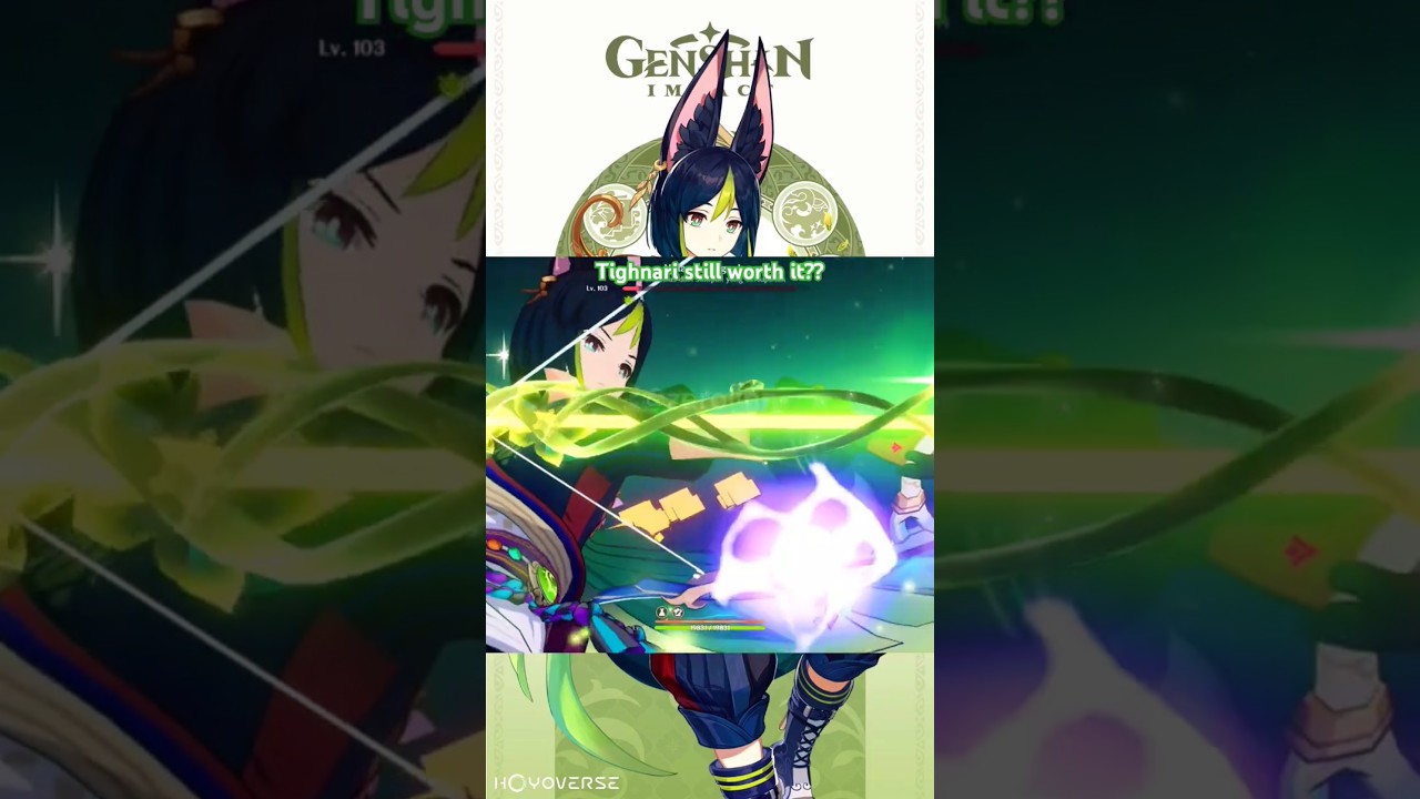 Tighnari C0 Spread still worth it 🌟 #genshinimpact #tighnari #shorts