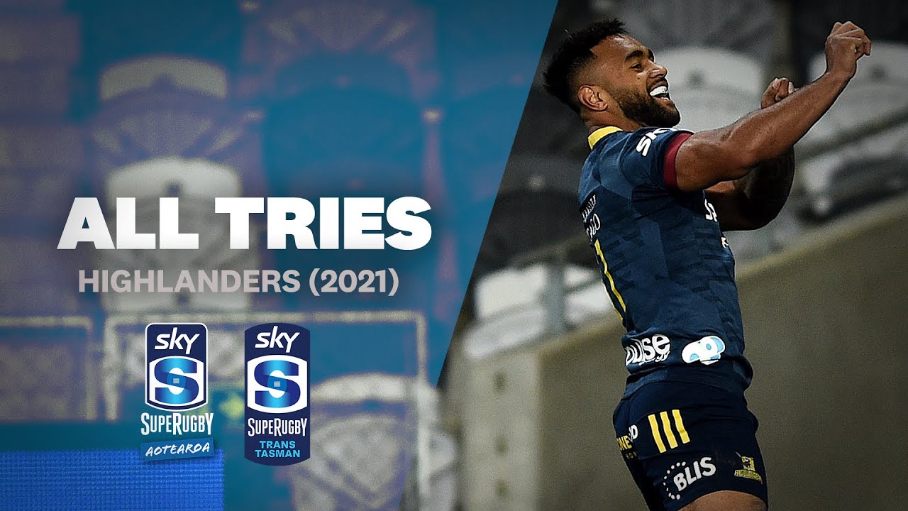 Sky Super Rugby: All Highlanders tries (2021)