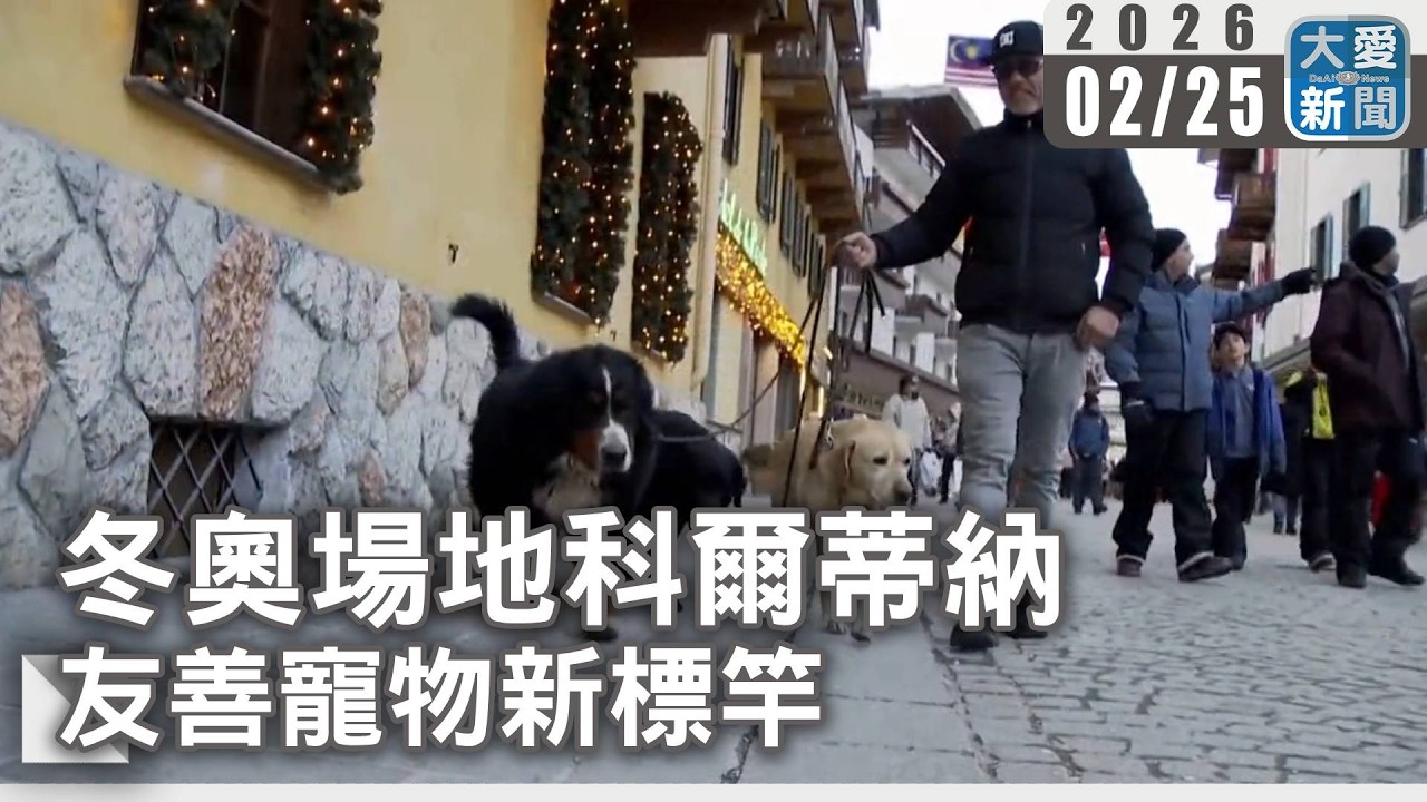 冬奧場地科爾蒂納 友善寵物新標竿｜大愛新聞 #義大利  #cortina #寵物友善城市