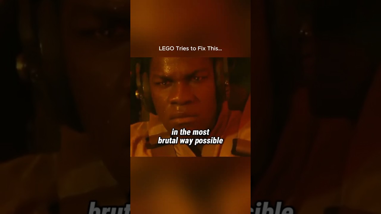 Battle of Crait Scene Fixed by LEGO Star Wars