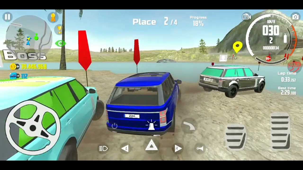 Unexpected Off-road Race With Range Rover Vogue | Range Rover Vogue | Car Simulator 2