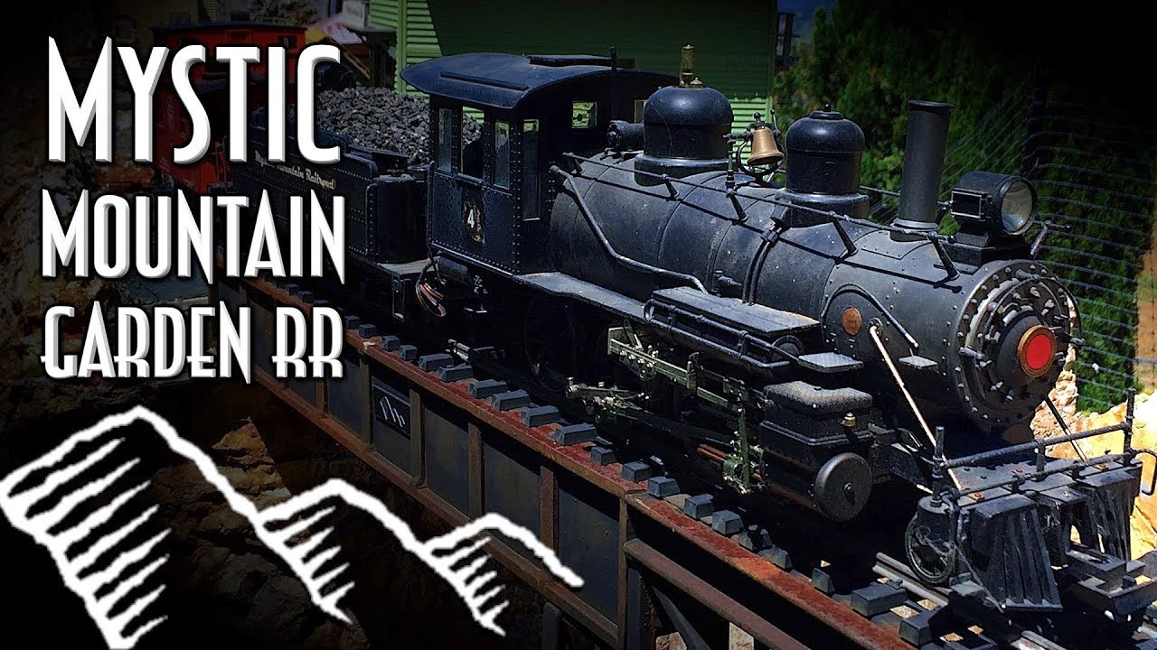 Mystic Mountain Garden Railroad Layout Tour with Ray Turner