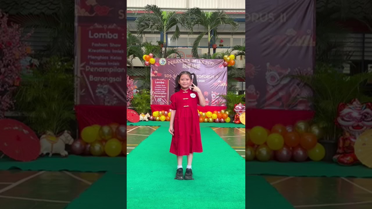 Lomba Fashion Show di Perayaan Imlek 2026