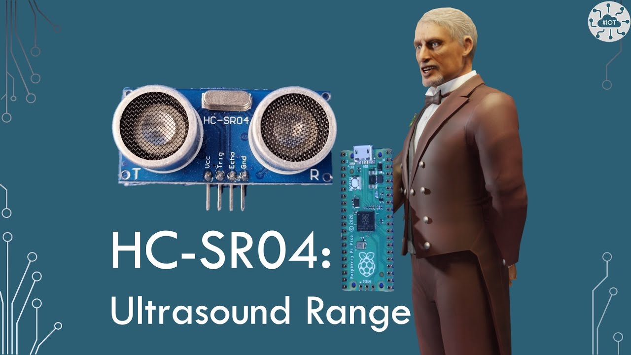 HC-SR04 Ultrasonic Range Sensor with Raspberry Pi Pico (C++ & PIO)