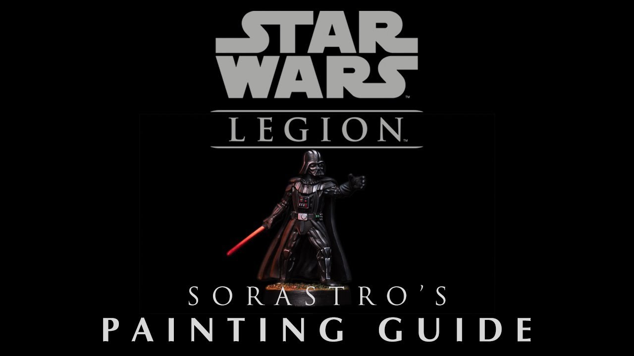 Star Wars: Legion Painting Guide Ep.6: Darth Vader