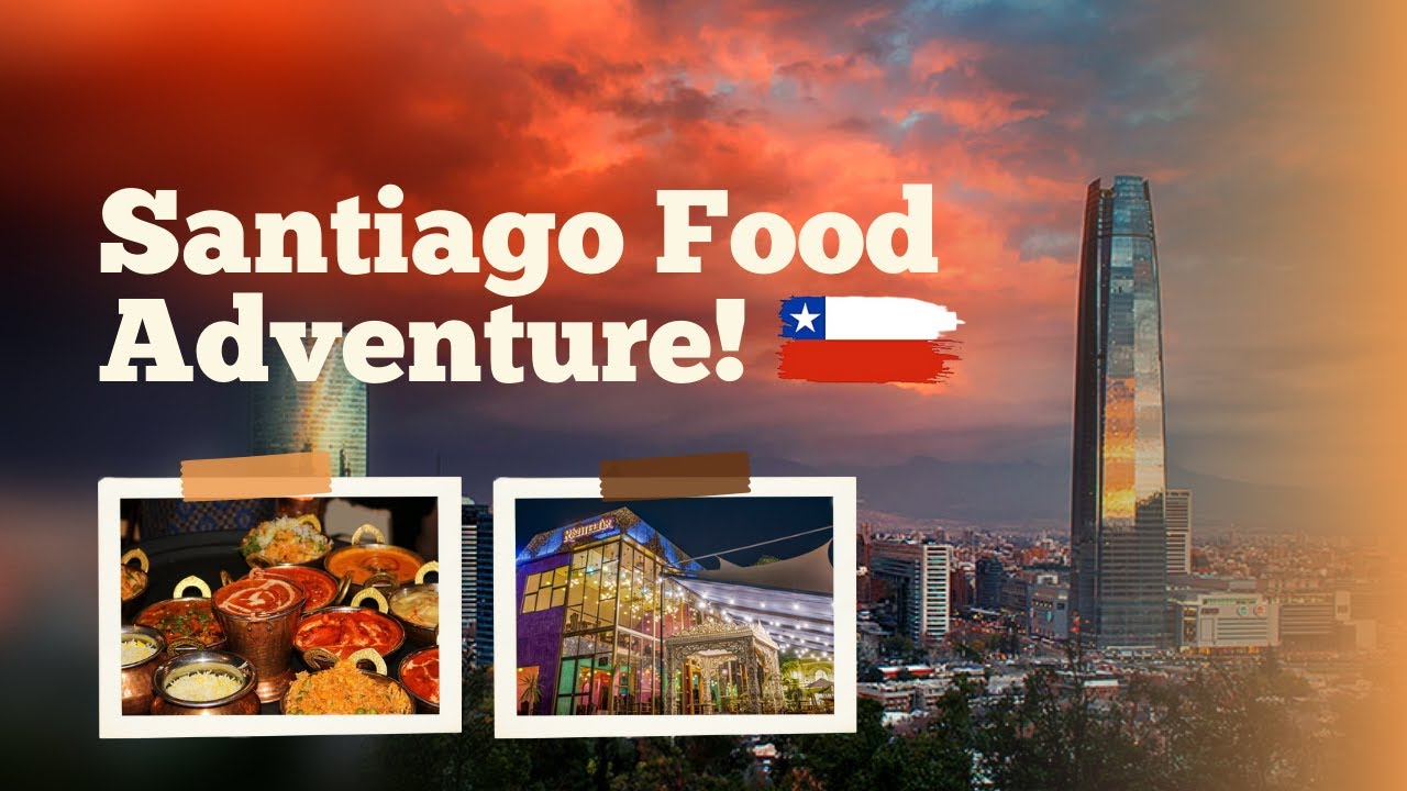 Santiago Travel Vlog! Tasting the BEST Indian Food at Rishtedar in Santiago, Chile 🇨🇱🔥