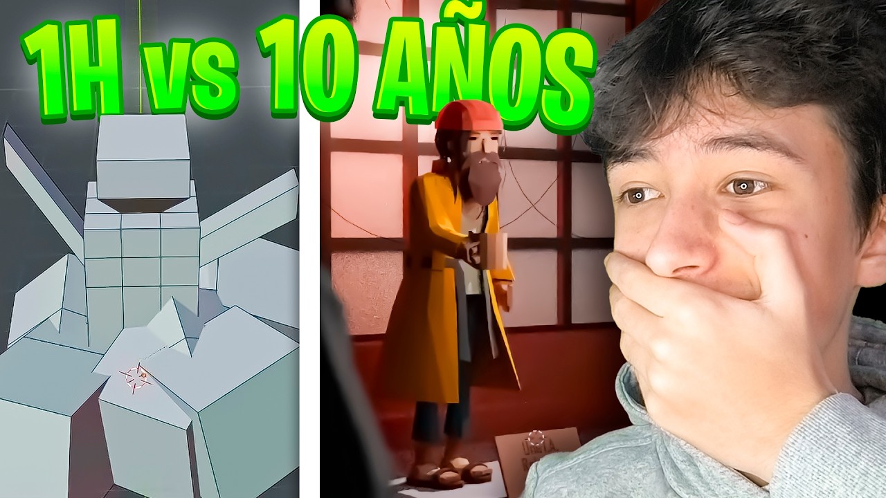 Experto VS Novato en BLENDER