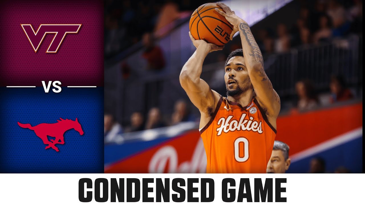 Virginia Tech vs. SMU Condensed Game | 2025-26 ACC Men's Basketball