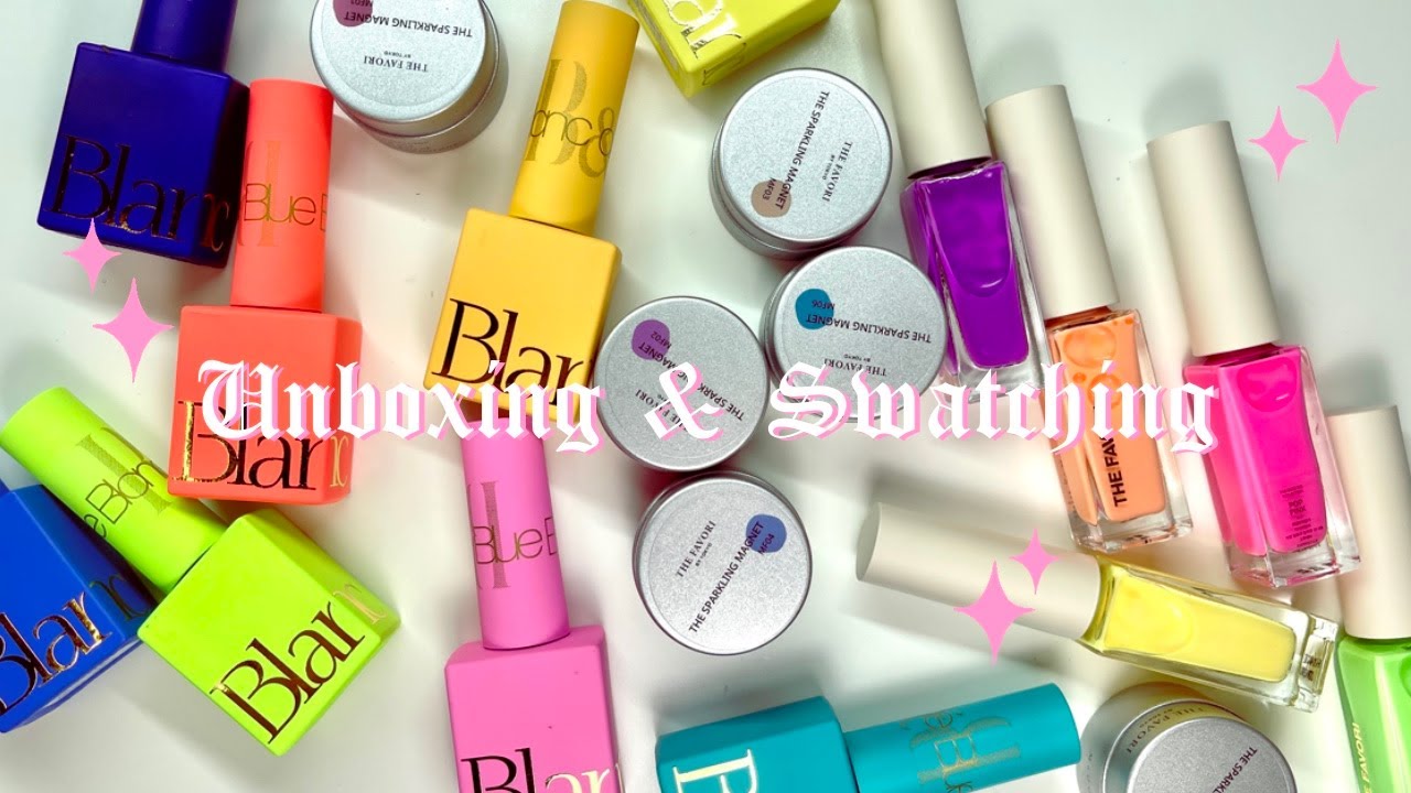 Sweetie Nail Supply Haul ⭐️ Unboxing & Swatching