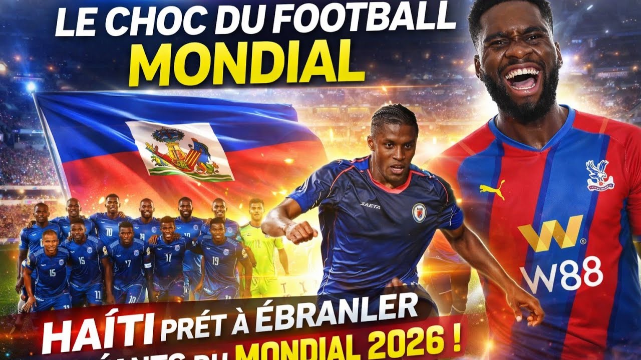 Haïti vs Tunisia, Le Choc du Football Mondial : Haïti Prêt à Ébranler les Géants du Mondial 2026 !