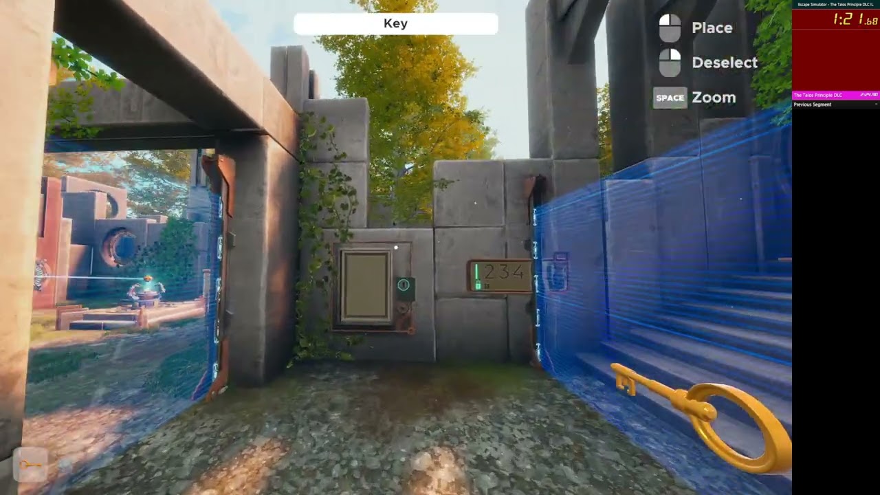 Escape Simulator - The Talos Principle DLC 1:58.35 | World Record