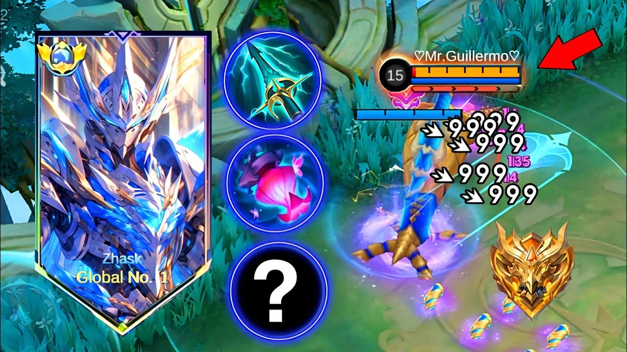 ZHASK  NEW BEST 1 HIT BUILD 2025!💀(ENEMY WAS TOTALLY DESTROY)MUST TRY