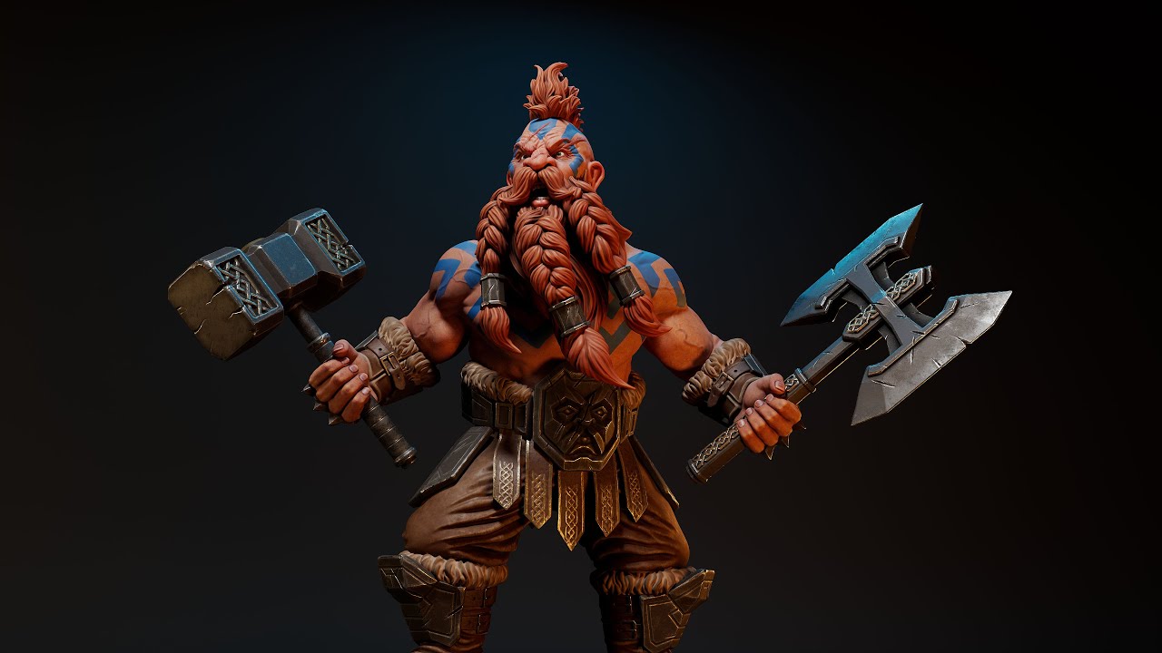Kodon VR Sculpting a Dwarf
