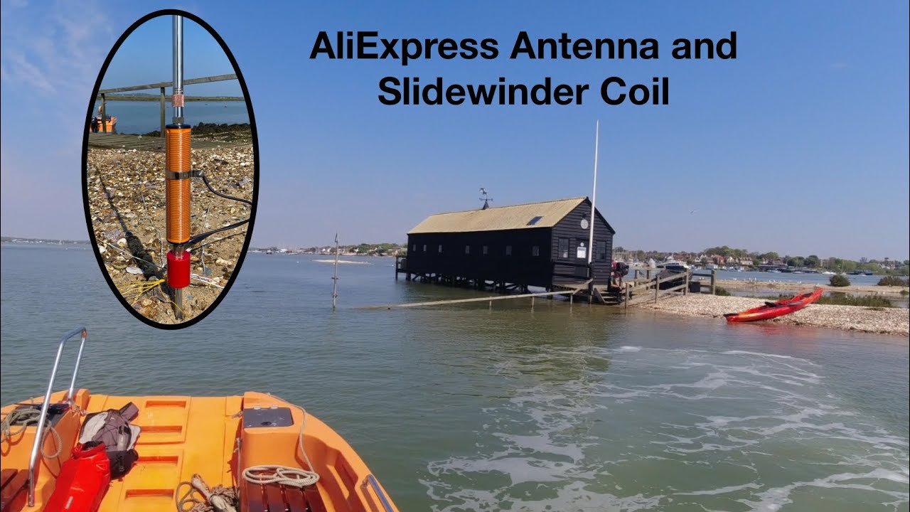 AliExpress Antenna and Slidewinder Coil