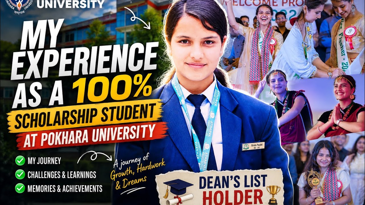 What It&rsquo;s ACTUALLY Like Studying at Pokhara University (Full Scholarship Holder)#pou#bba 