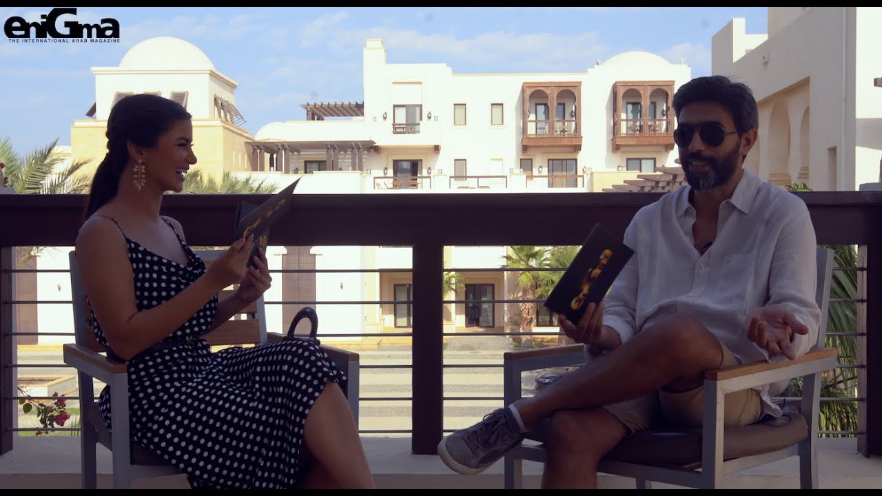 AMR ABED & HODA ELETRBY - WHEN STARS COLLIDE with ENIGMA MAGAZINE