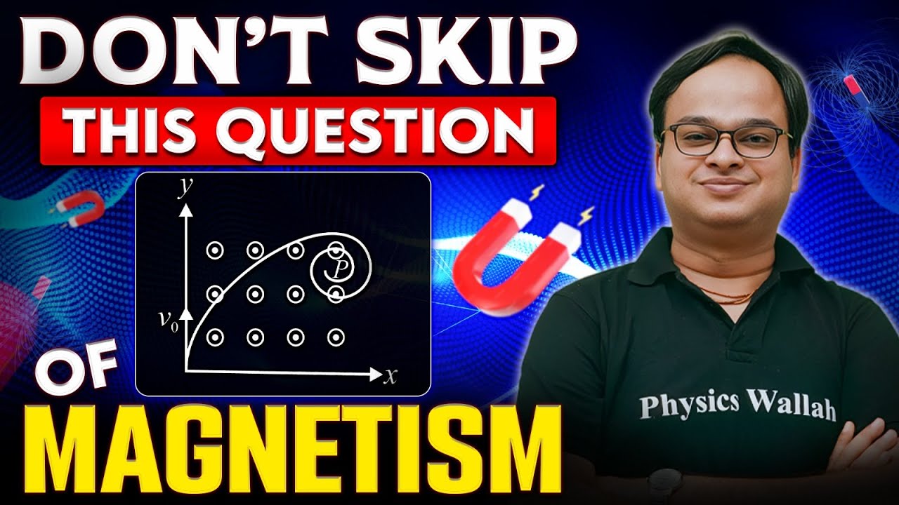 Magnetism || Motion of Particle in Magnetic Field with Friction Proportional to Velocity