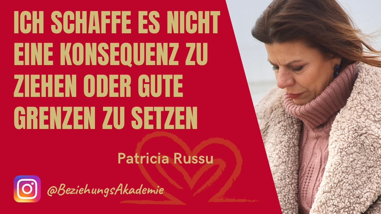 Ich schaffe es nicht gute Grenzen zu setzten & schneide mir mit Konsequenzen oft ins eigene Fleisch.