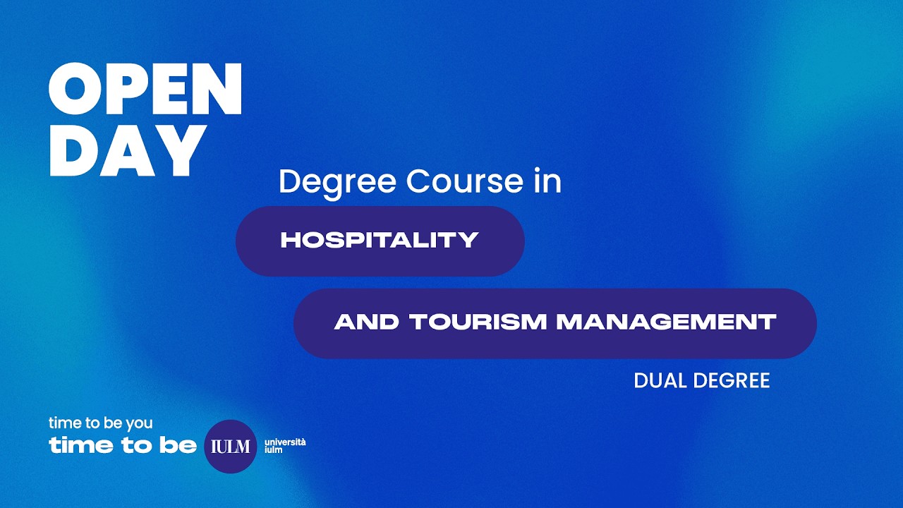 Open Day Magistrali - Hospitality, Tourism and management