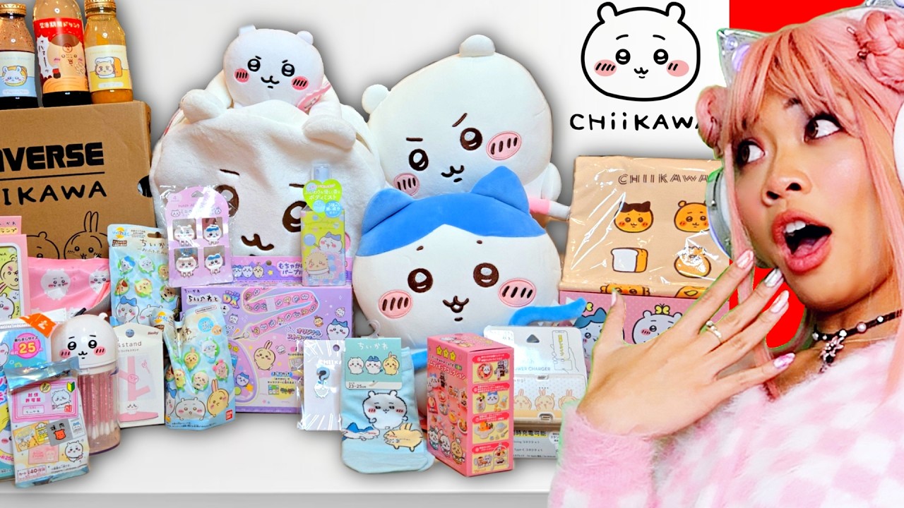 UNBOXING CHIIKAWA STUFF!