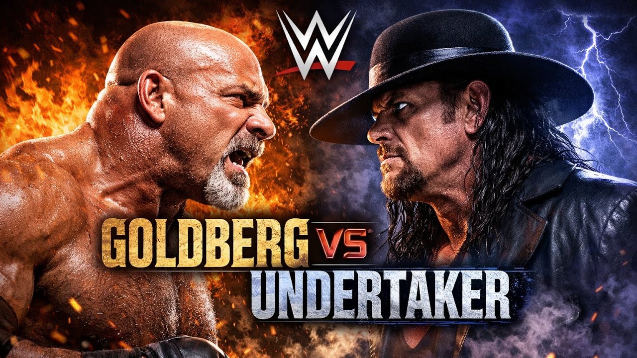 WWE Goldberg vs Undertaker FULL MATCH | Epic Clash of Legends #wrestlinggames #wwe #trending #viral 