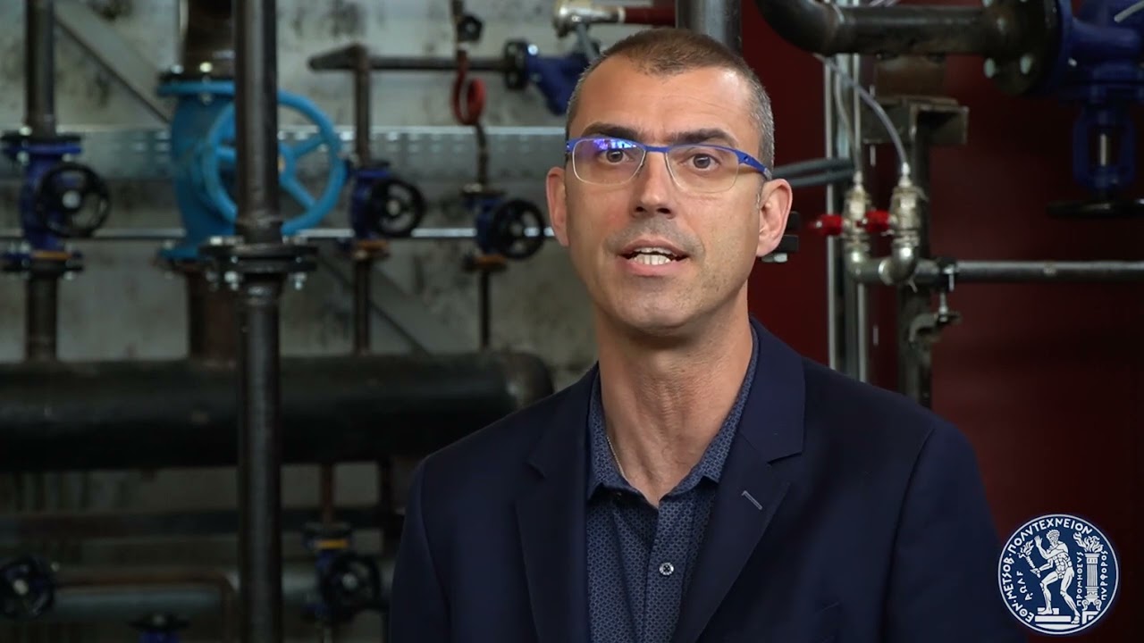 Prof. Sotirios Karellas presents the 