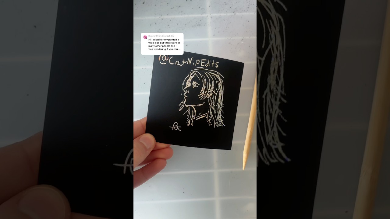 Скретчборды, часть 2 #искусство #портретнаялента #искусствоиремесла #рисунок #эскиз