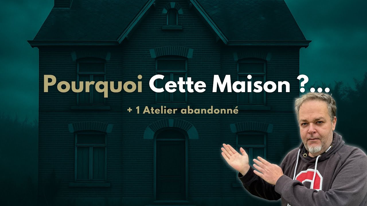 Visite d’une maison abandonnée plutôt cool… et 2 bonus en prime ! URBEX