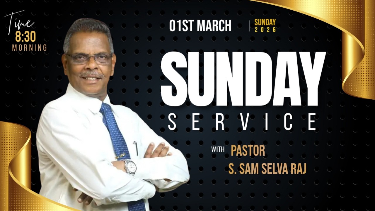 SUNDAY SERVICE | 01.03.26 | ECHO OF HIS CALL MINISTRIES | PR. S. SAM SELVA RAJ.