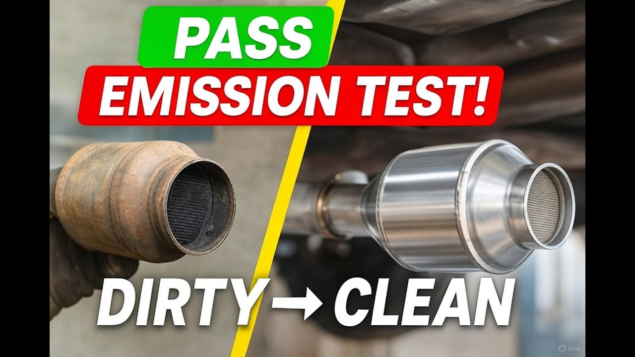 Emission Test FAILED? Fix It with Catalytic Converter Cleaning [Islamabad]