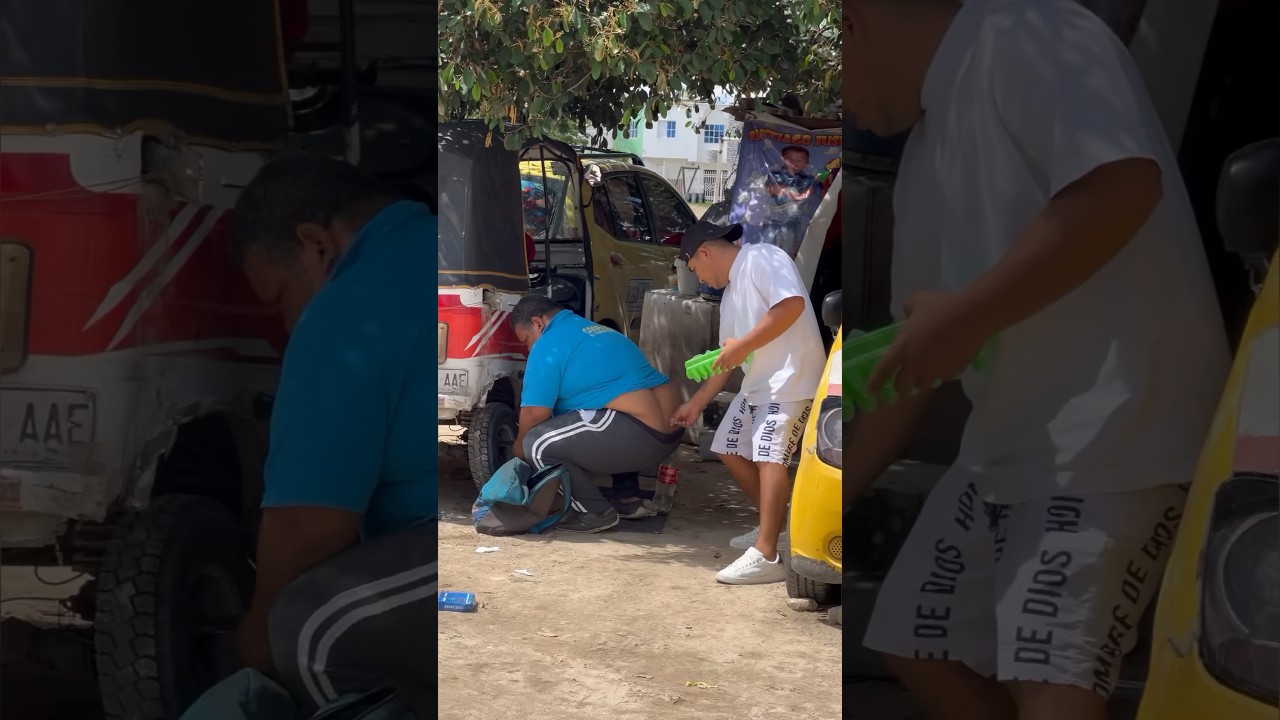 El hielo  🧊 fr&iacute;o 🤣 #bromas