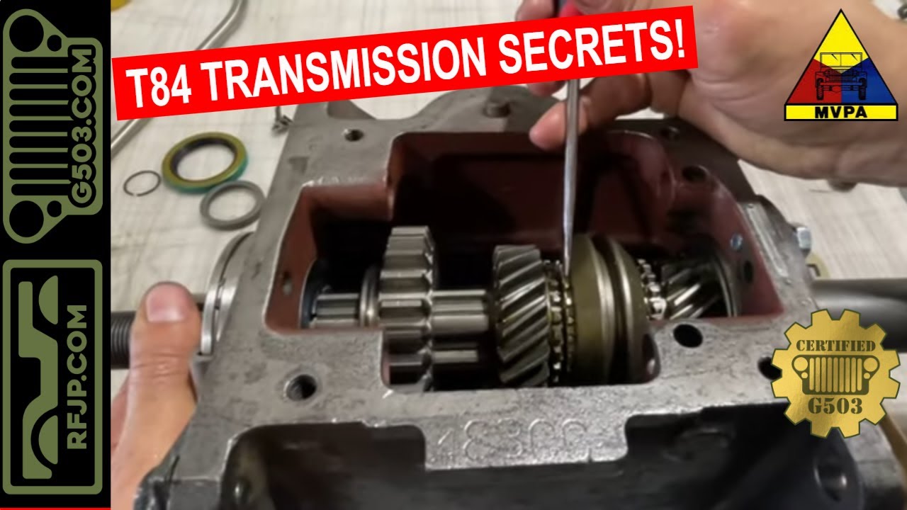 T84 transmission build secrets and setup 1941 thru 1945 Willy’s MB, Ford GPW GPA