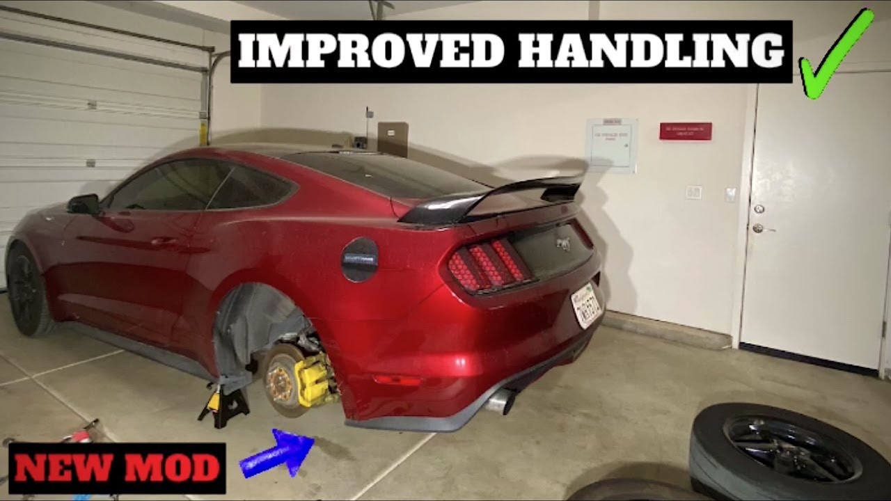 Installing A New Sway Bar On Mustang Ecoboost! (s550)