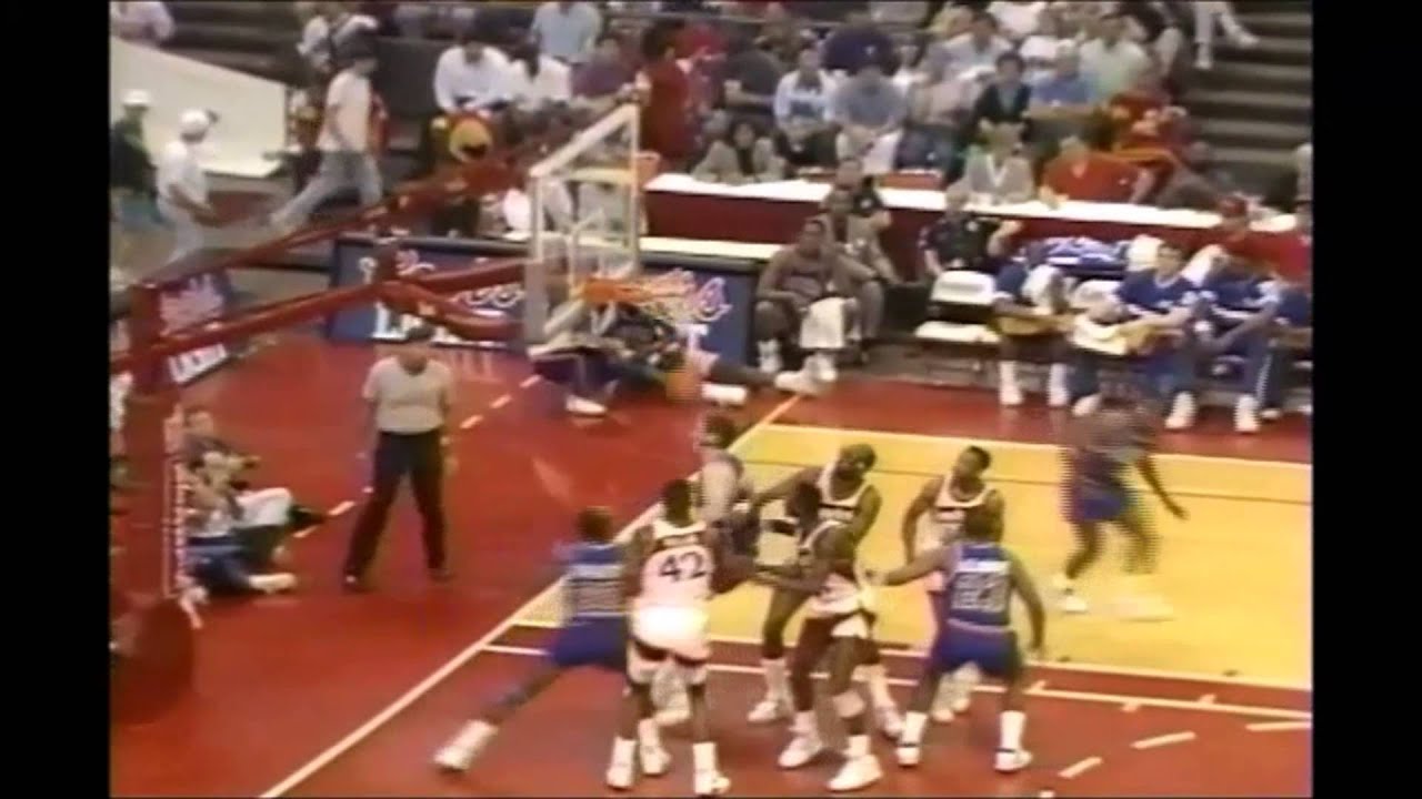 Joe Dumars (42 Points) Vs Dominique Wilkins (38 Points) (4-19-1991)