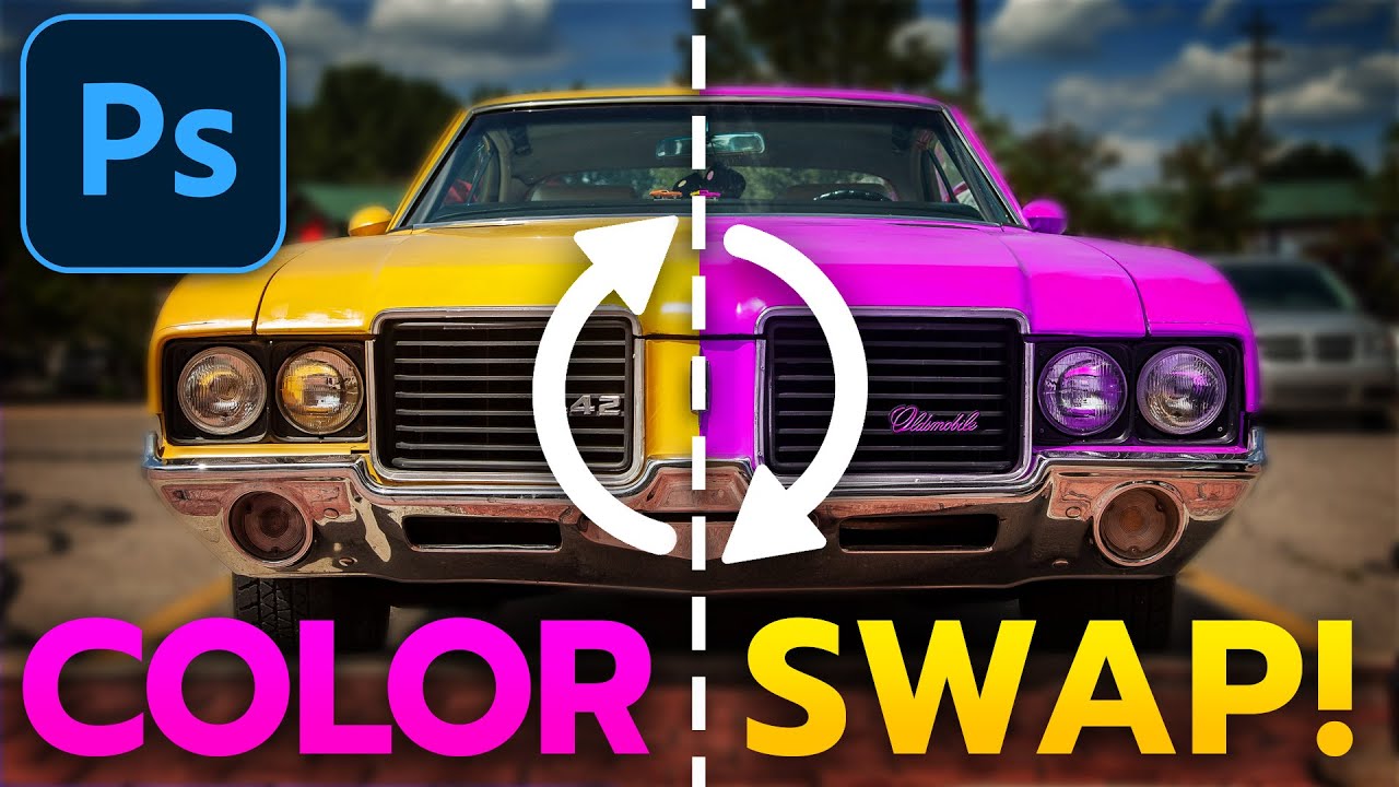 EASY Color Swap in Photoshop