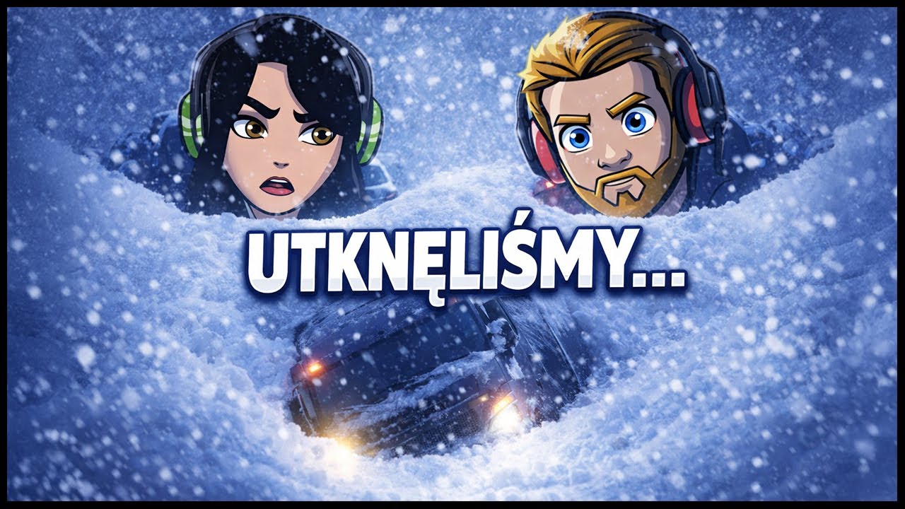 KONWÓJ vs ZIMA ❄️ CZY DAMY RADĘ? | ETS2 #izunkaijm #ets2  #eurotrucksimulator2