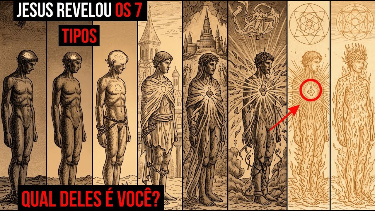Jesus Revelou Que Os Escolhidos São O 7º Tipo de Humano — Os Arcontes Apagaram Todas as Provas